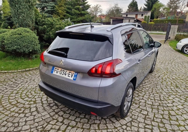 Peugeot 2008 cena 49999 przebieg: 43000, rok produkcji 2018 z Bieruń małe 326